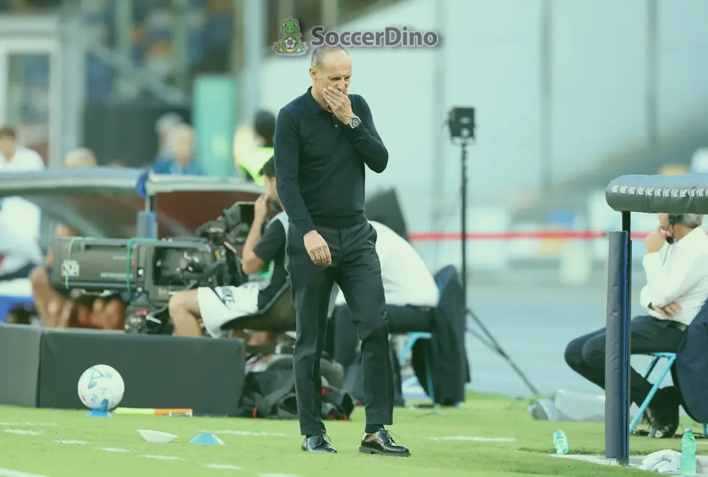 Pressure builds on Allegri after difficult Napoli start